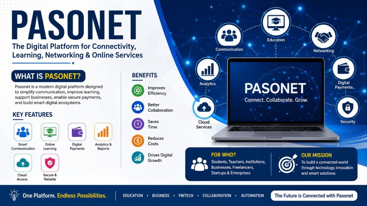 Pasonet: Exploring the Digital Platform Transforming Connectivity, Learning, and Online Services